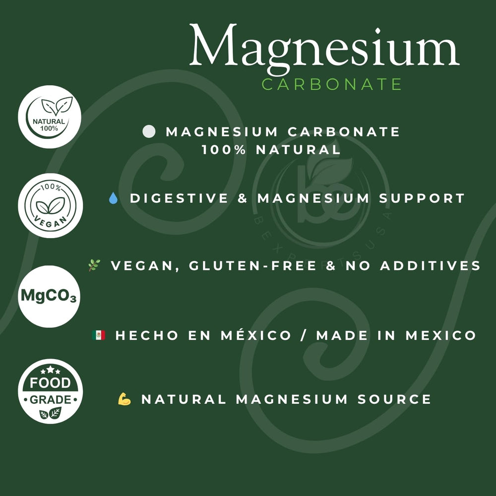 Magnesium Carbonate cubes in a compact travel pack for on-the-go use.