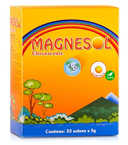Magnesol Orange bottle highlighting natural magnesium with orange flavor for daily wellness