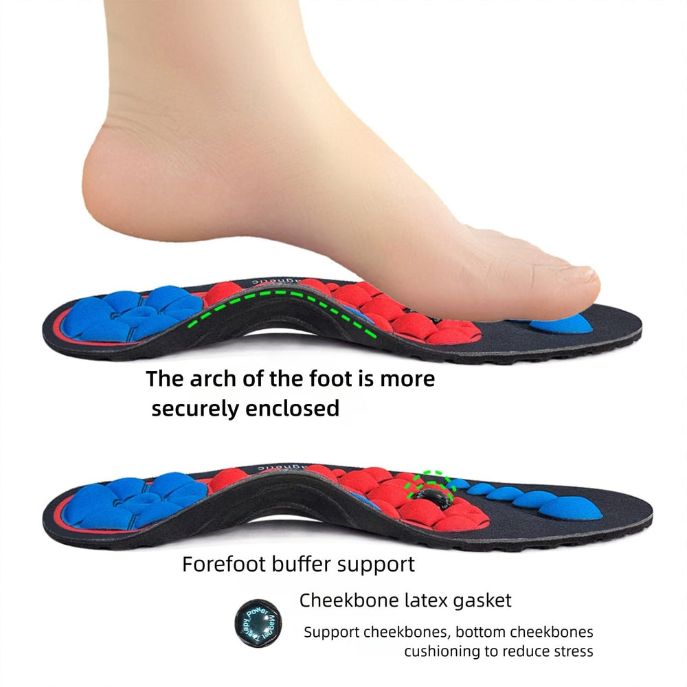 Magnetic Insoles all day comfort ideal for commuting and travel