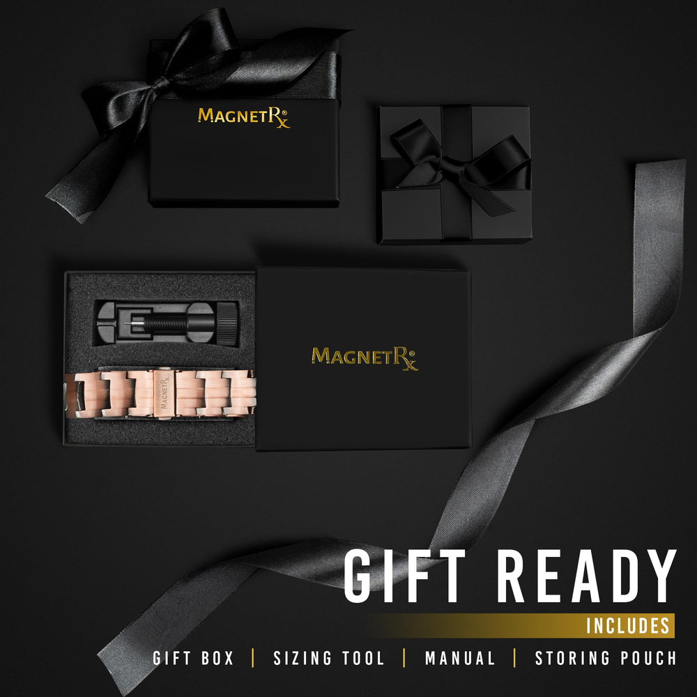 MagnetRX 3X Strength Copper Bracelet gift box ready for gifting.