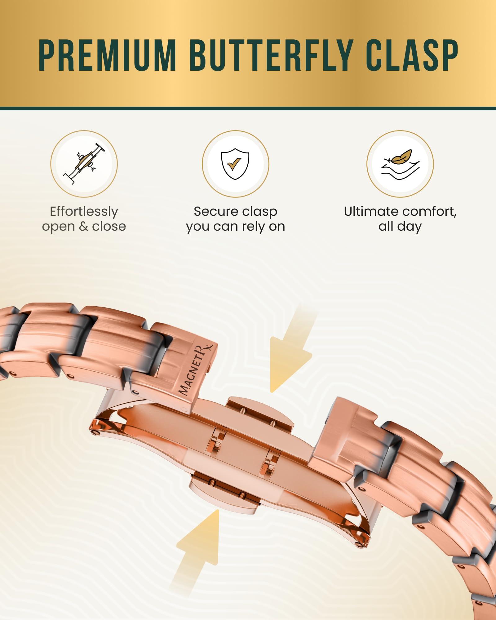 Gift box presentation makes MagnetRX copper bracelet an elegant gift