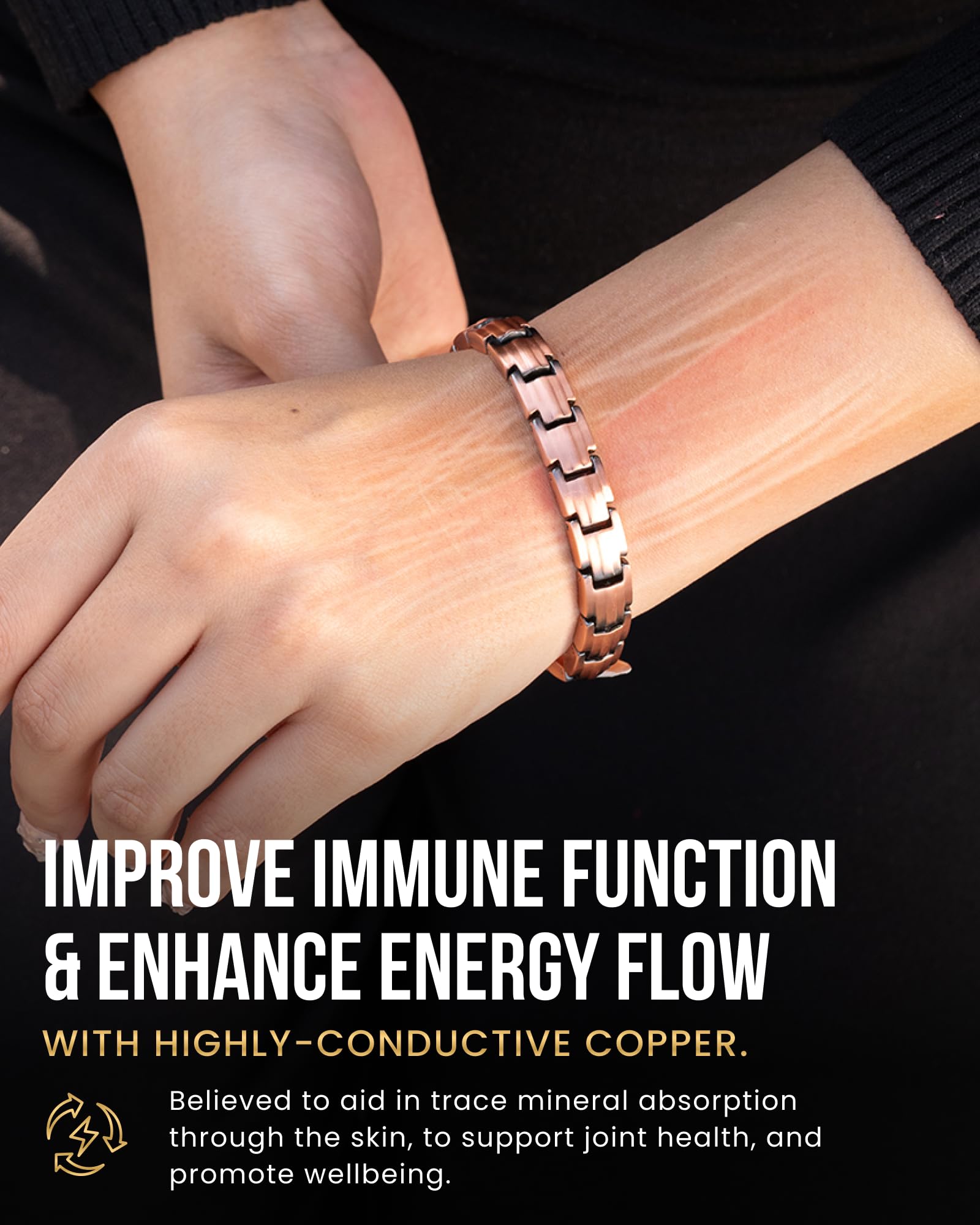 EllipseMAX magnets detail emphasizes 5,000 Gauss power for everyday performance