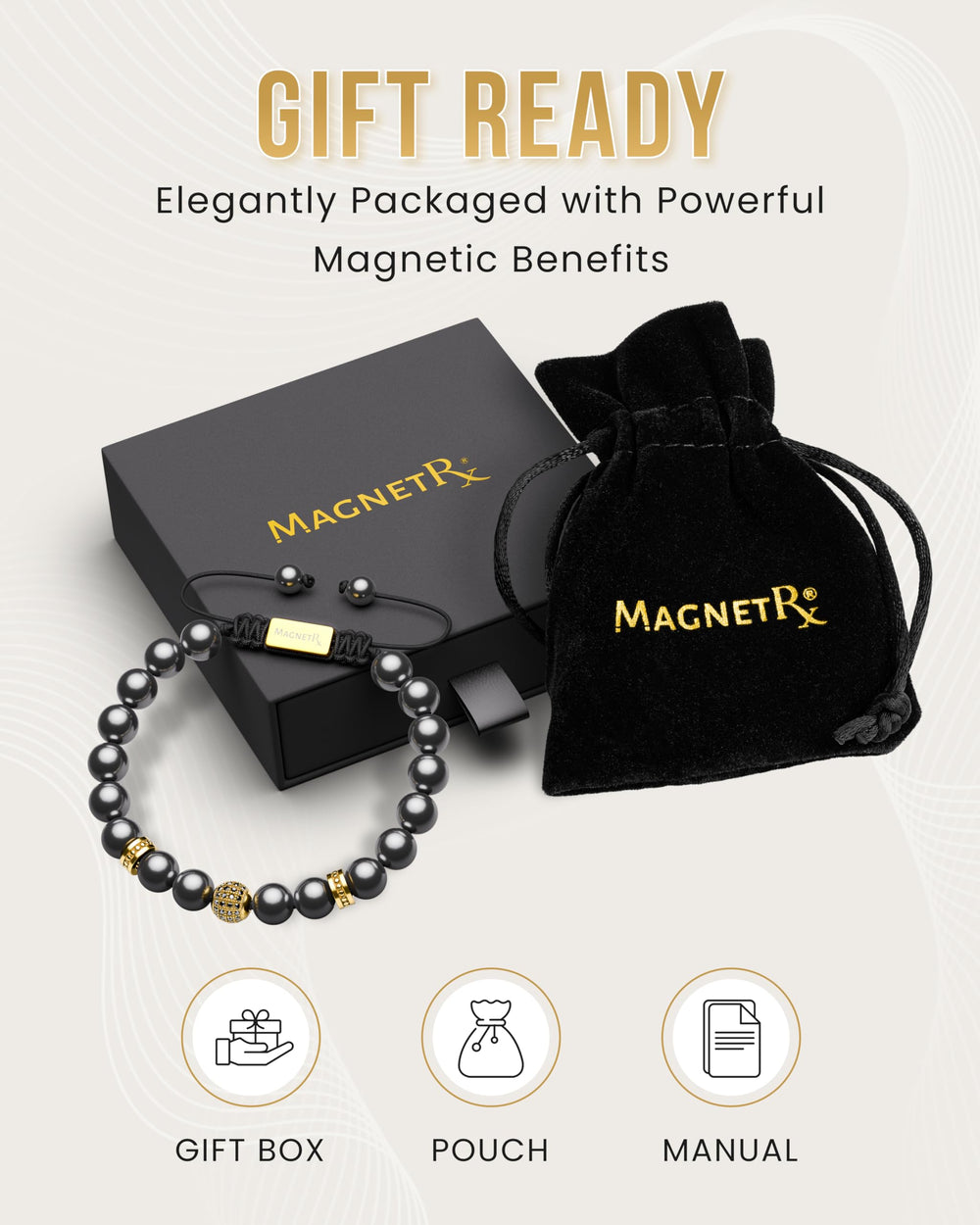 MagnetRX Gold Zeus luxury gift box elevates gifting experience