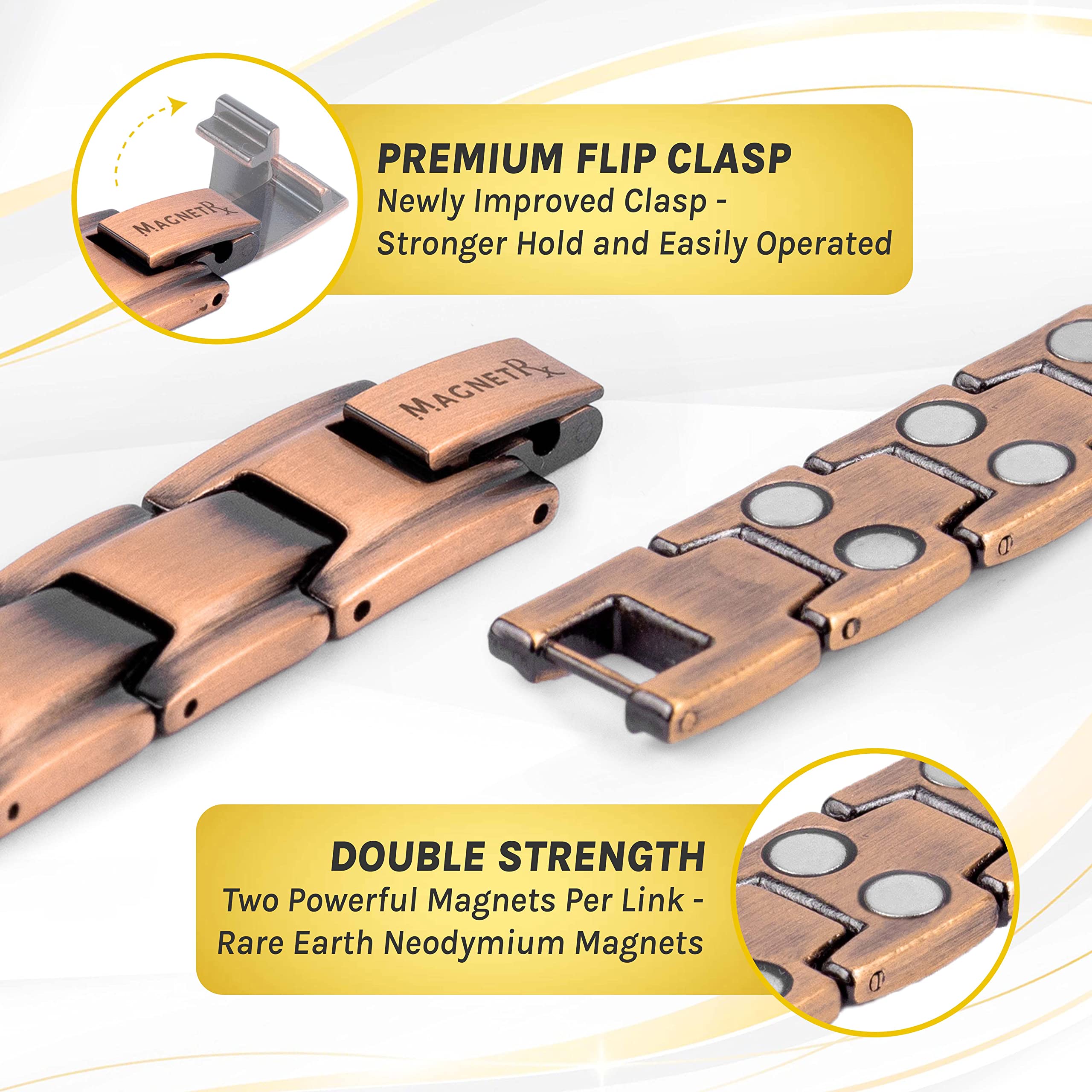 MagnetRX Sizing tool included for quick at-home adjustments.
