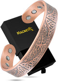 MagnetRX Magnetic Copper Bracelet for Men – 99.9% Copper, Adjustable Irish Tree