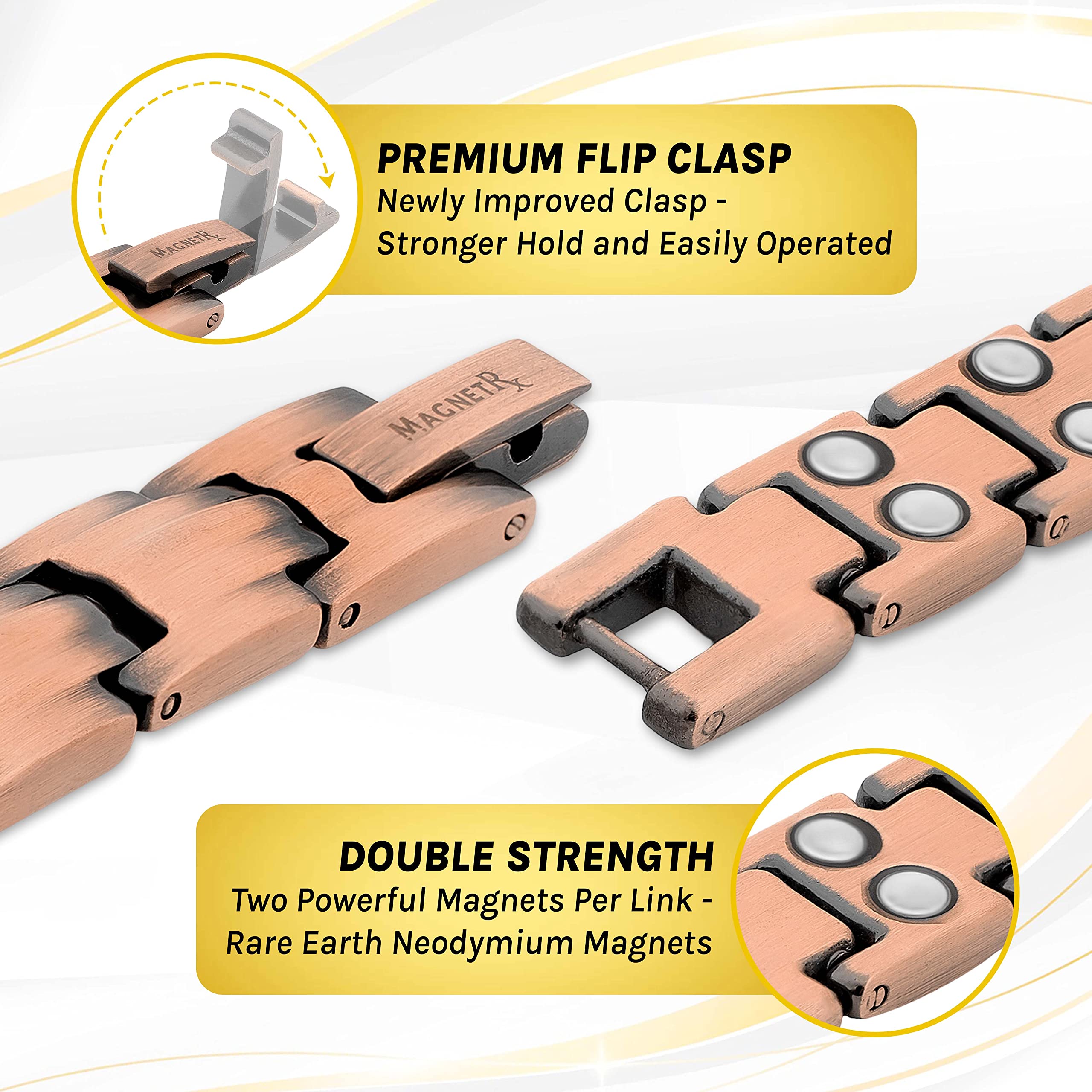 Gift box presentation of MagnetRX Pure Copper Bracelet