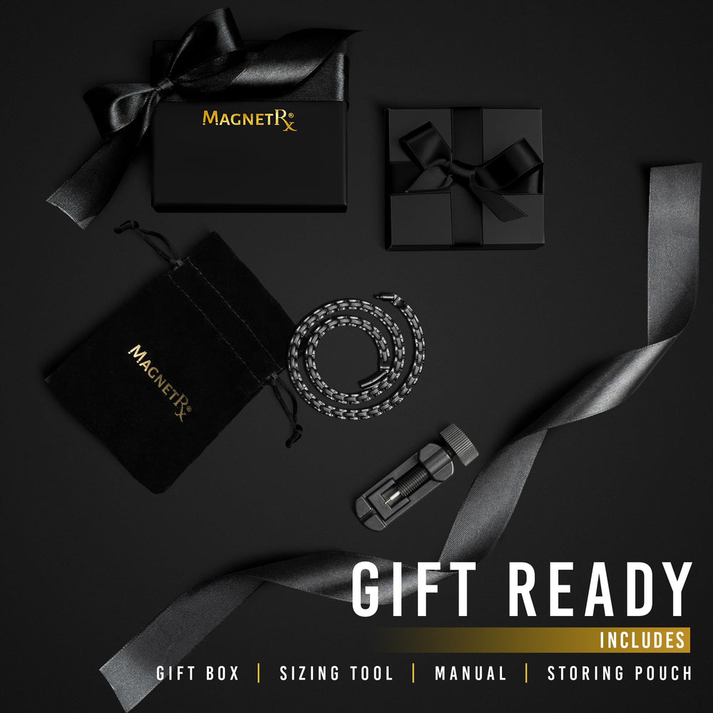 MagnetRX Luxury packaging with box and velvet pouch for gifting