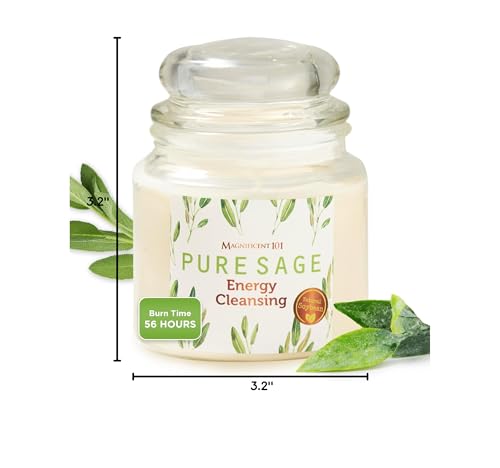 Magnificent101 Aromatherapy candle ideal for daily rituals and mindful breathing.