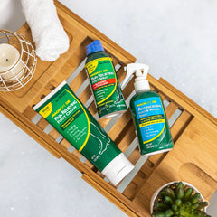 MagniLife DB Foot Cream packaging and texture indicating non-greasy moisture.