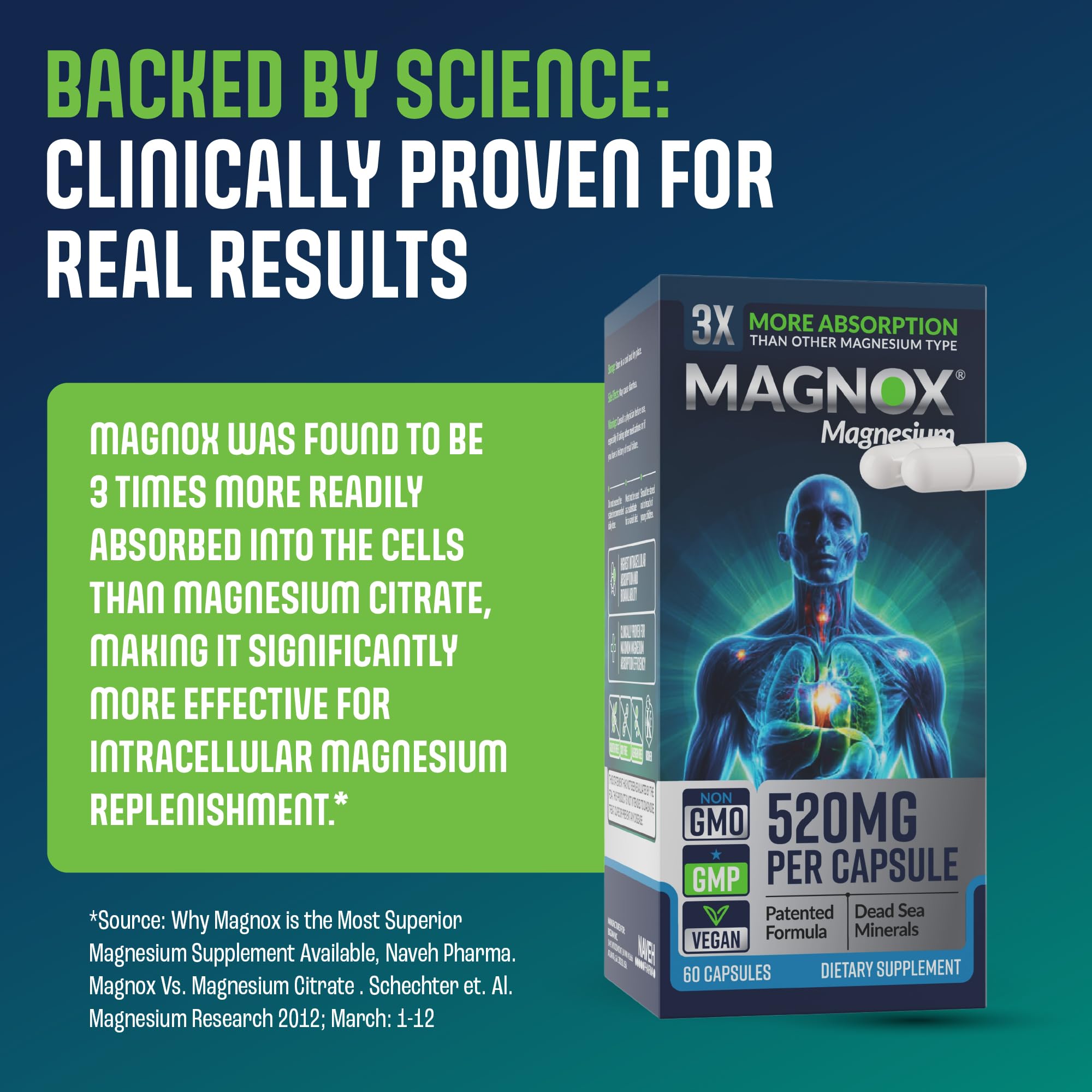 MAGNOX daily supplement for balanced nutrition