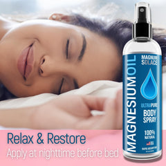 Magnum Solace sea-sourced magnesium clarity bottle highlighting natural purity for daily use