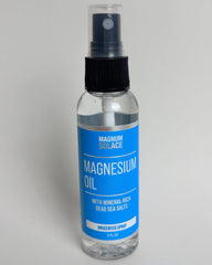 Magnum Solace spray applied on the arm for fast topical magnesium use.
