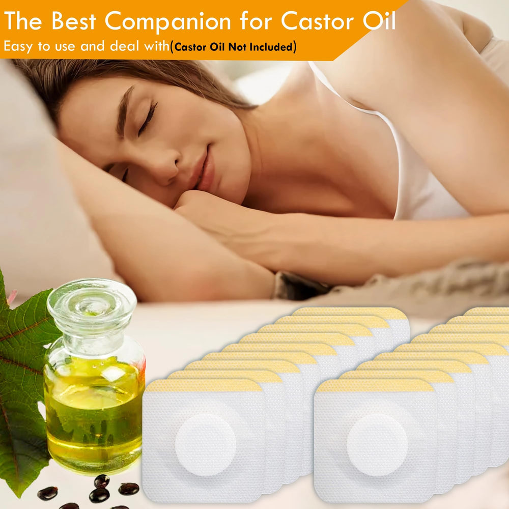 No-wash use of MAIBAO castor oil patch saves time during busy days.