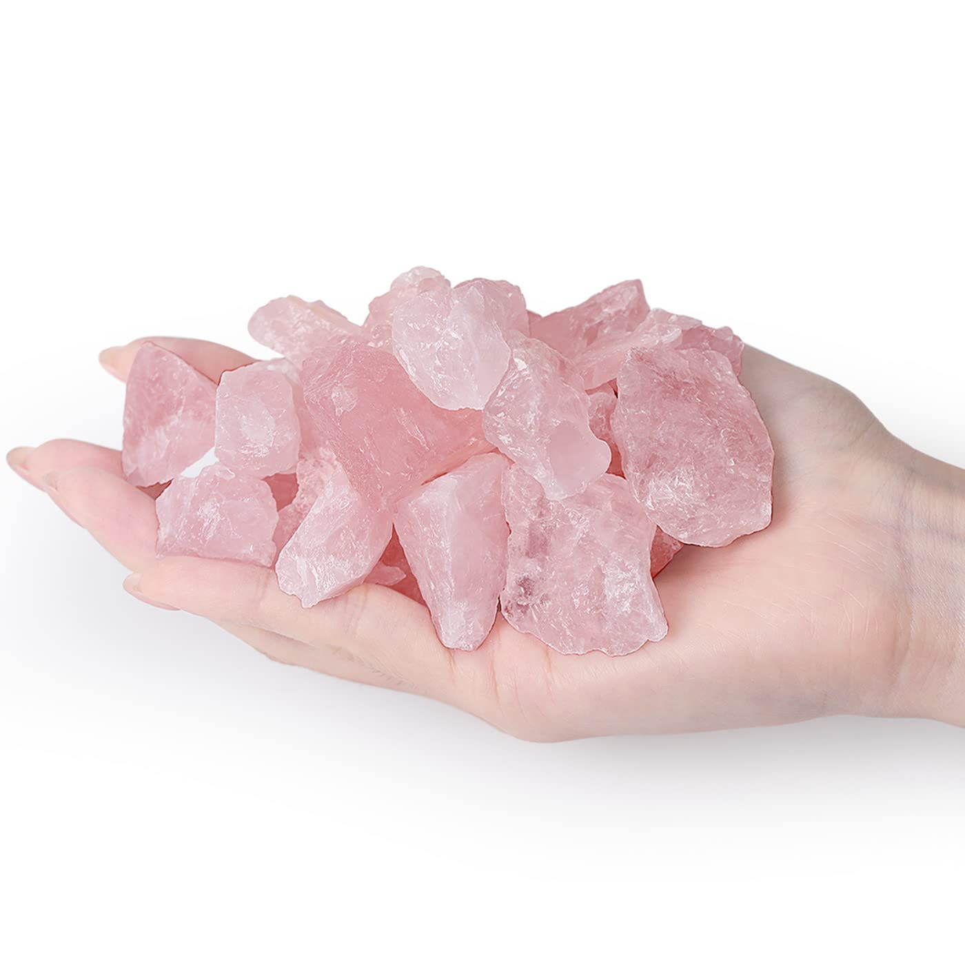 Maibaota cuarzo rosa para joyería única y elegante