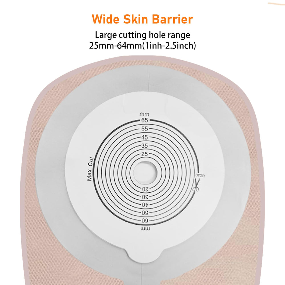 Maidwoc one-piece drainable ostomy bag for reliable leakage prevention.