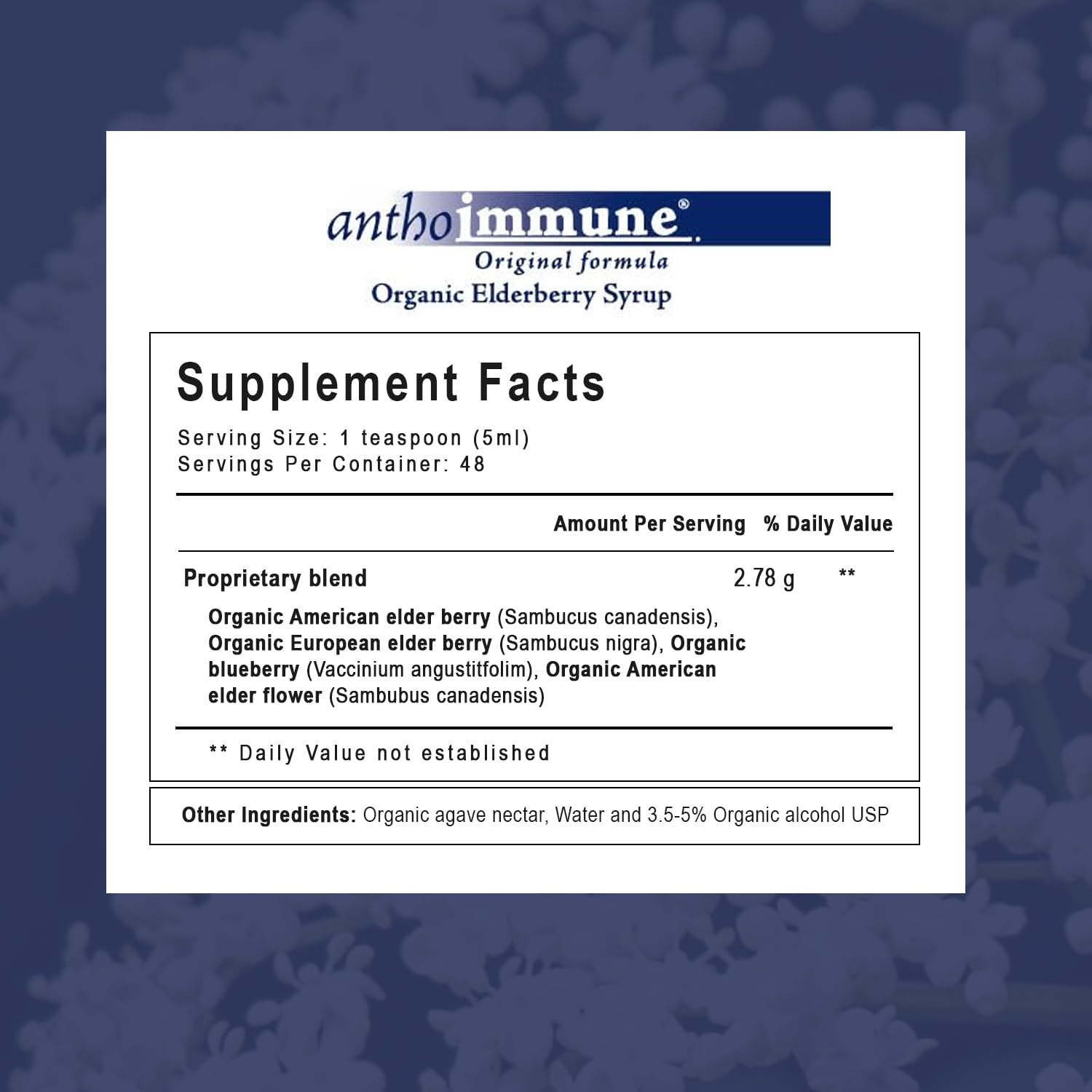 USDA organic certification seal on Maine Medicinals label