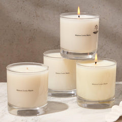 Maison Louis Marie Antidris Jasmine candle wick burn for even melt.