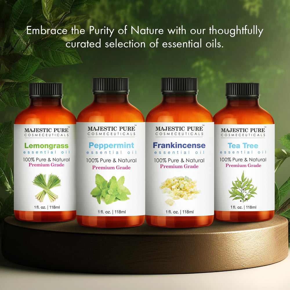 Majestic Pure Aceite de Árbol de Té con fragancia fresca y limpia