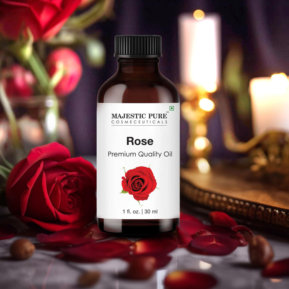 Majestic Pure Aceite Esencial de Rosa para difusor con aroma suave