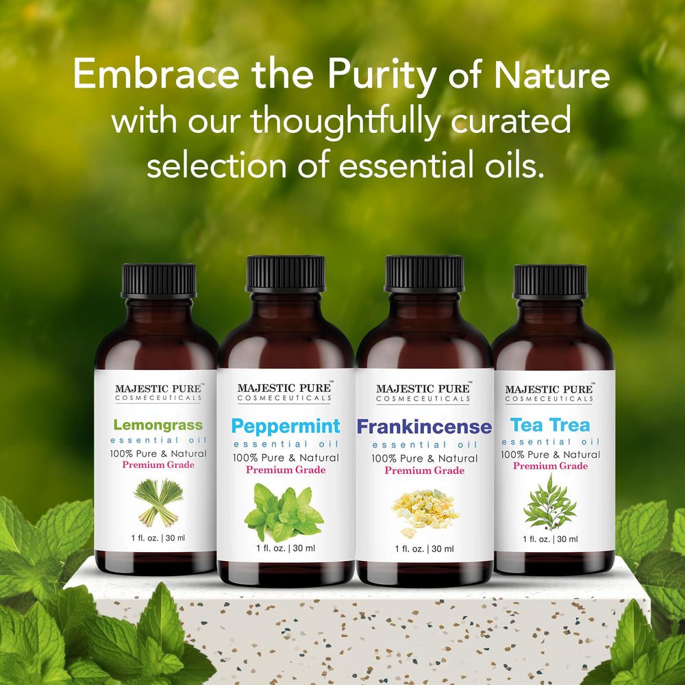 Majestic Pure Aceite de Menta para aromaterapia, aroma fresco.