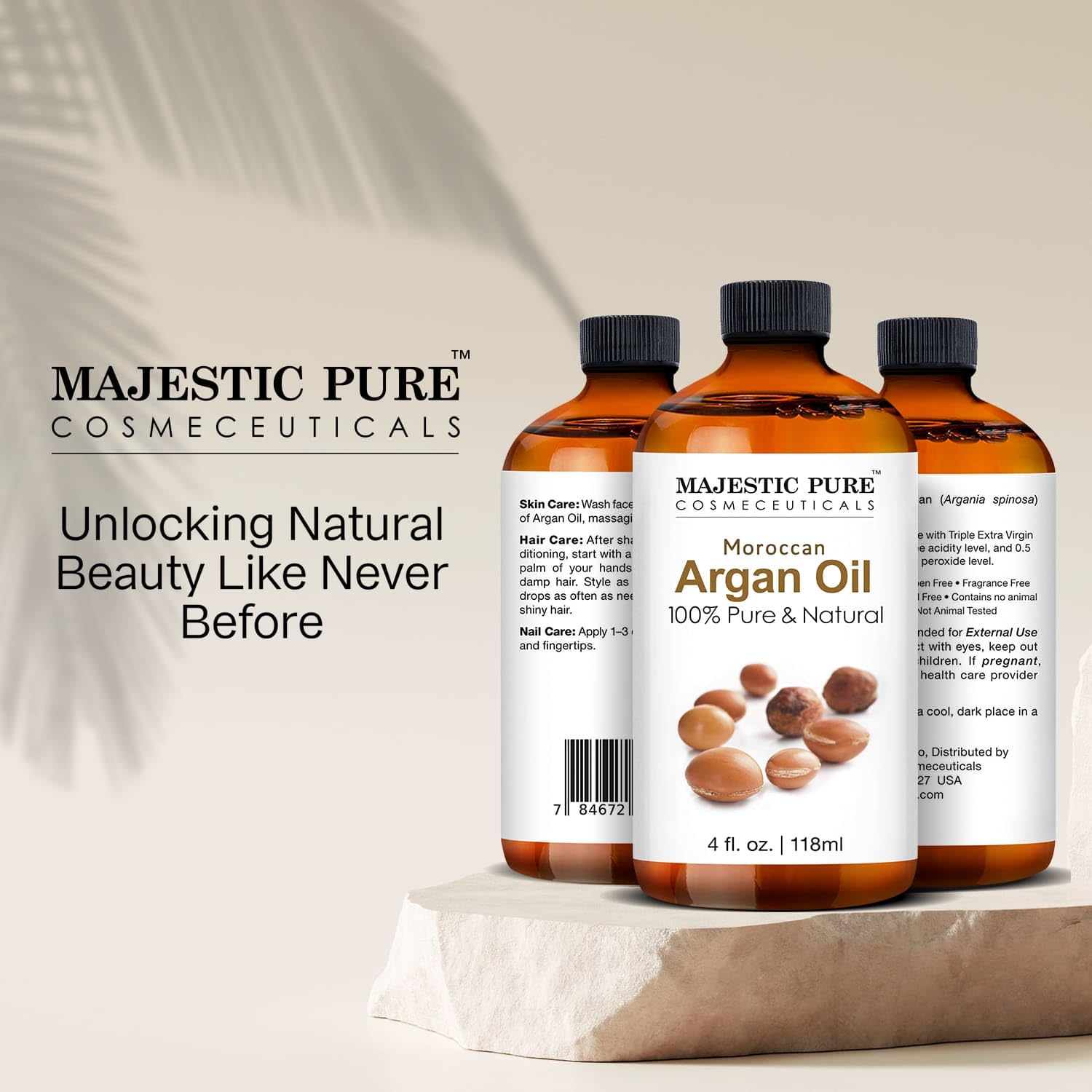 Argan oil ideal for daily hair and skin care routines