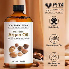 Majestic Pure argan oil in diffuser for subtle aromatherapy ambiance.