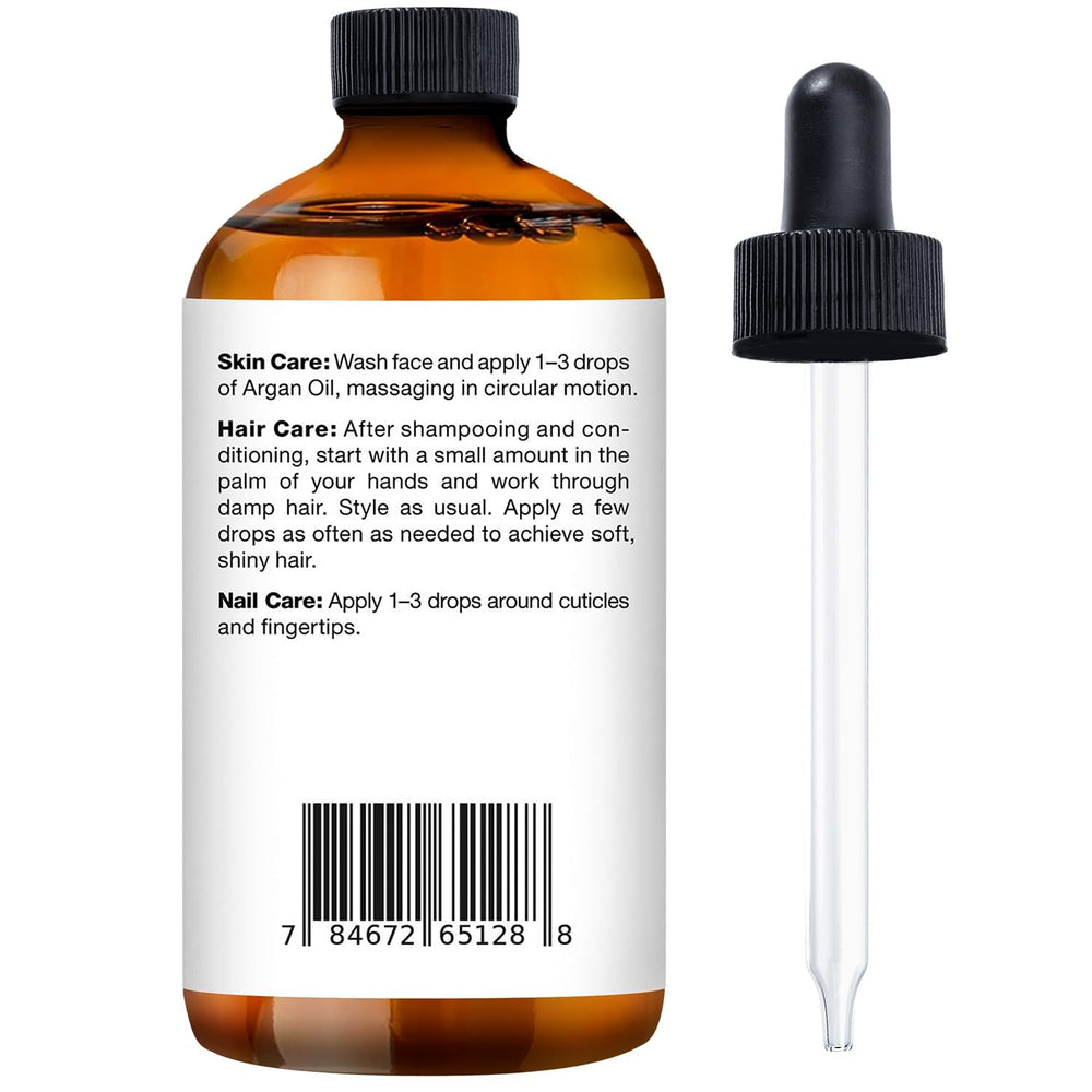 Majestic Pure argan oil lab-tested for purity with quality guarantee.