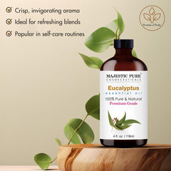 Majestic Pure Eucalyptus Oil used in soap making projects.