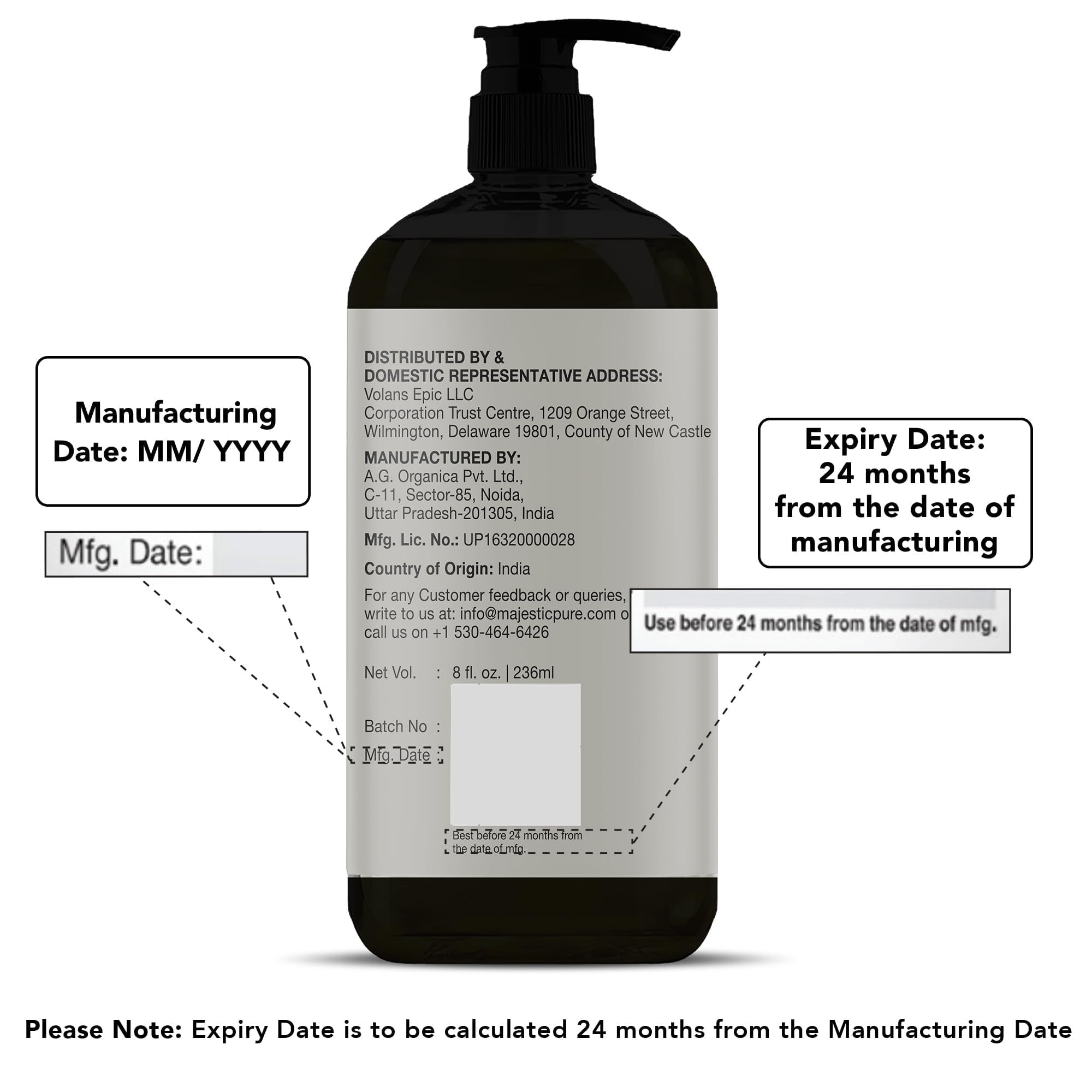 Relaxing massage step with Majestic Pure fractionated coconut oil