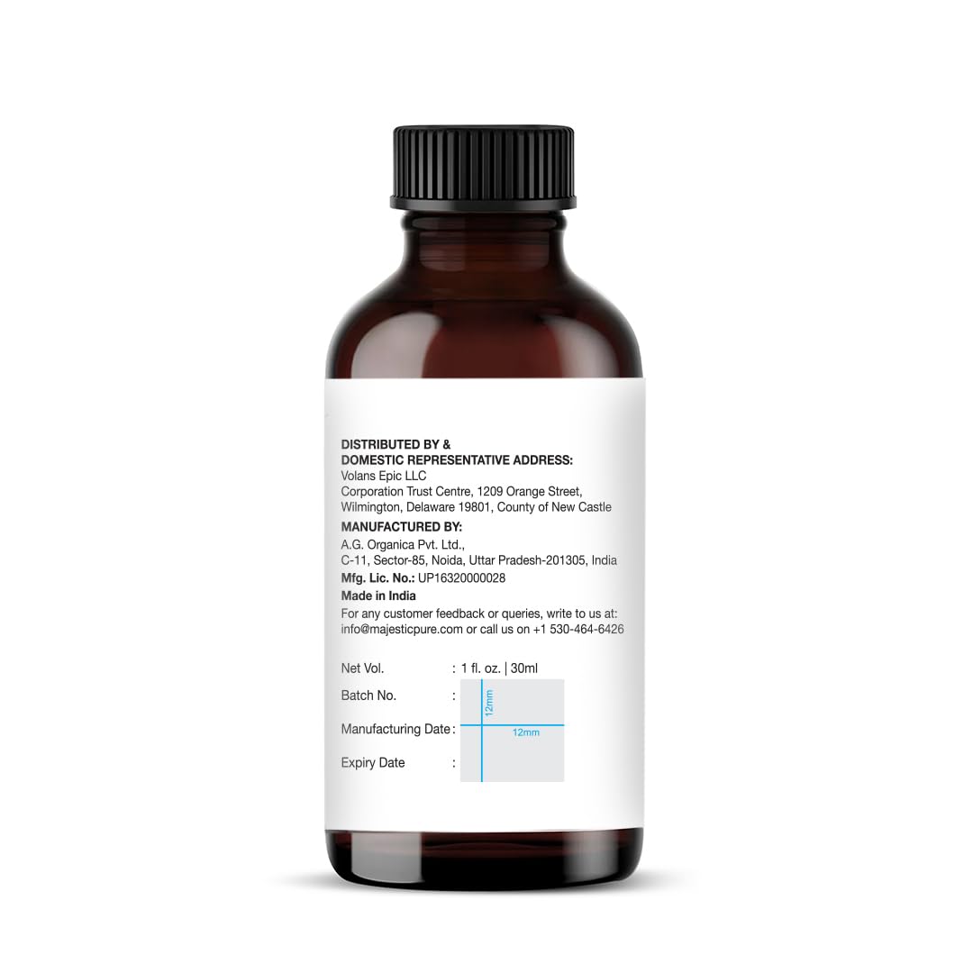 Majestic Pure Ginger Oil for DIY skincare and soap making projects.