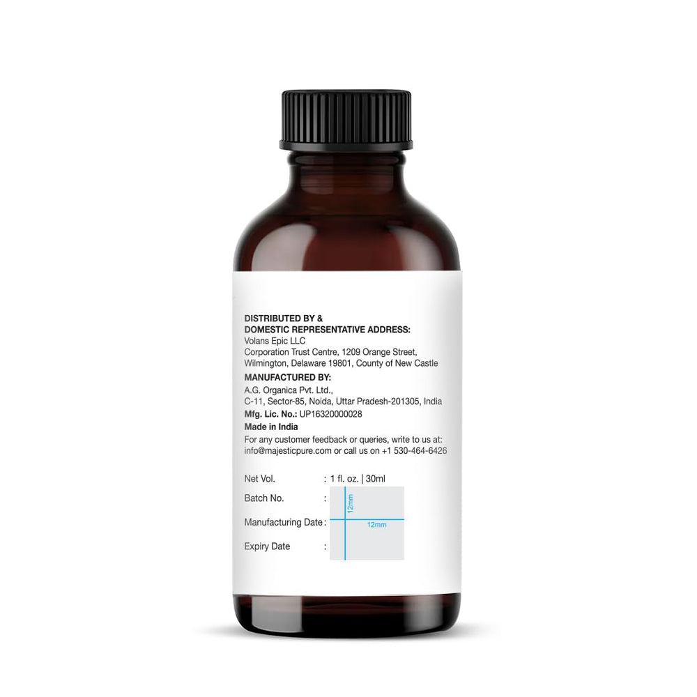Majestic Pure Ginger Oil for DIY skincare and soap making projects.