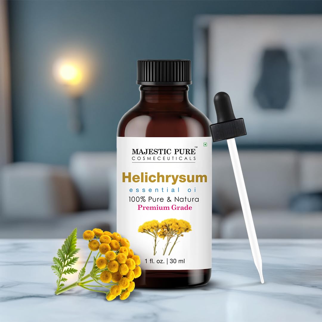 Majestic Pure Helichrysum, proceso de destilación natural.