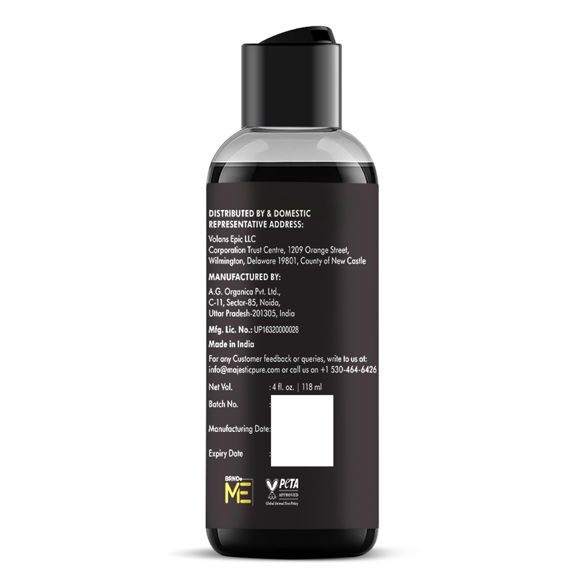Majestic Pure Jamaican Black Castor Oil cold-pressed premium quality.