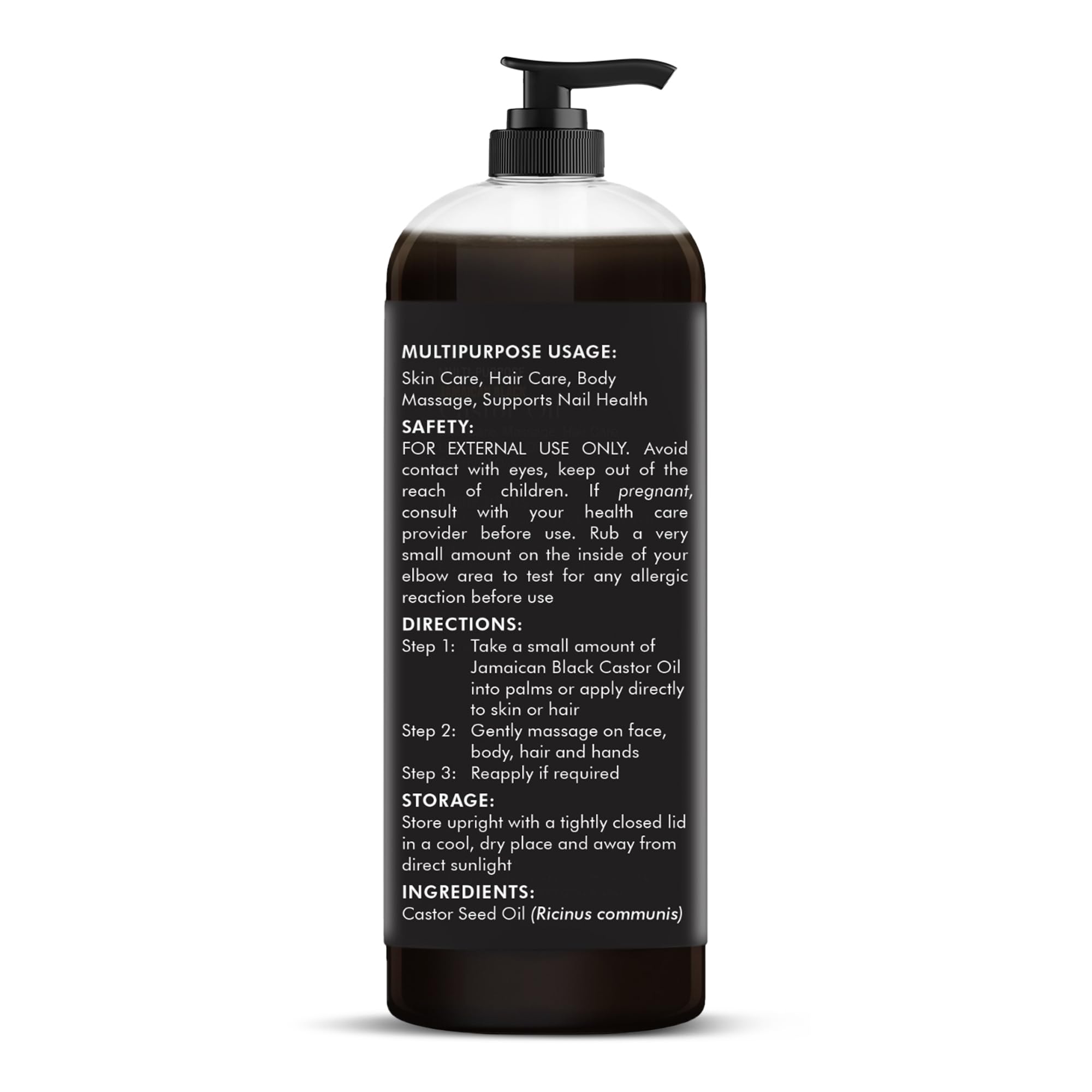 Hand applying Majestic Pure oil onto skin for moisturization.