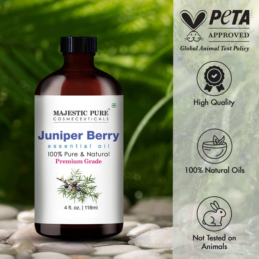 Majestic Pure juniper oil diffusing in a room for a fresh, uplifting aroma.