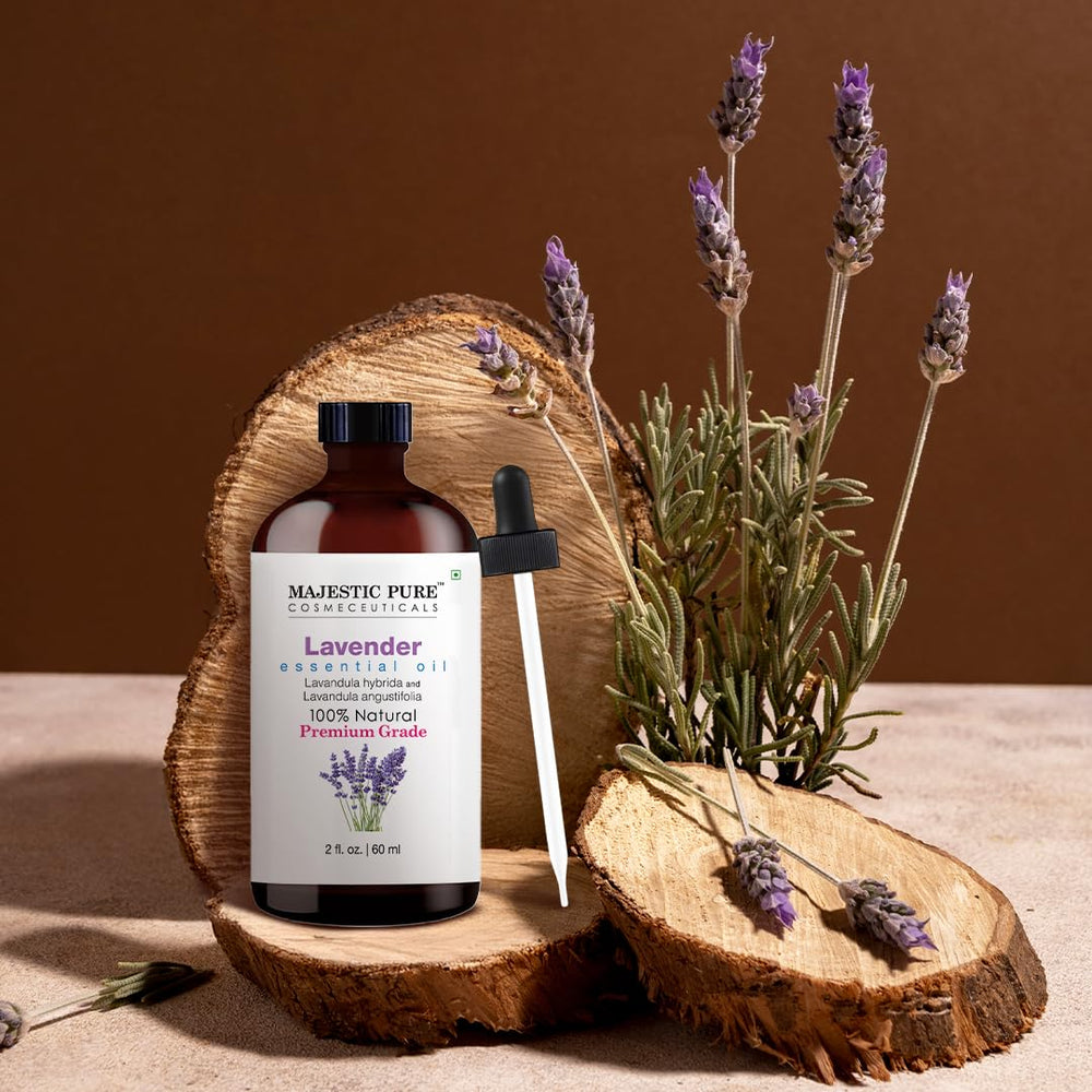 Majestic Pure Lavender Oil blends well with other essential oils.