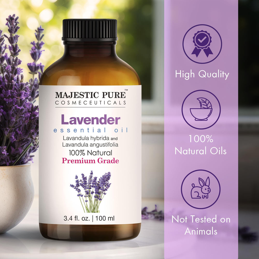 Lavender oil in diffuser setup ready to create a soothing room scent