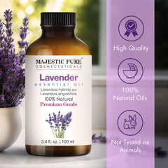 Lavender oil in diffuser setup ready to create a soothing room scent