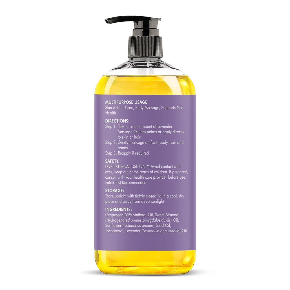 Majestic Pure massage therapy hands applying oil for soothing relaxation