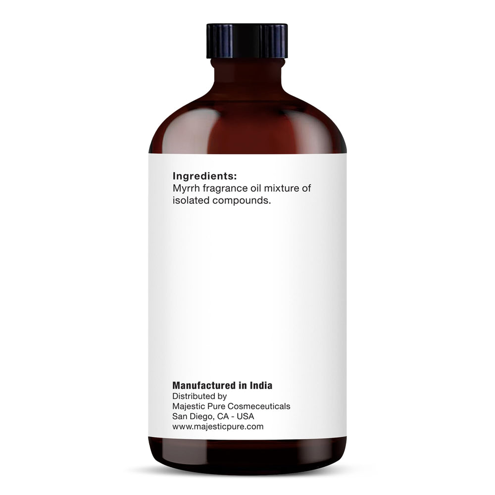 Majestic Pure Myrrh oil blends with others for depth