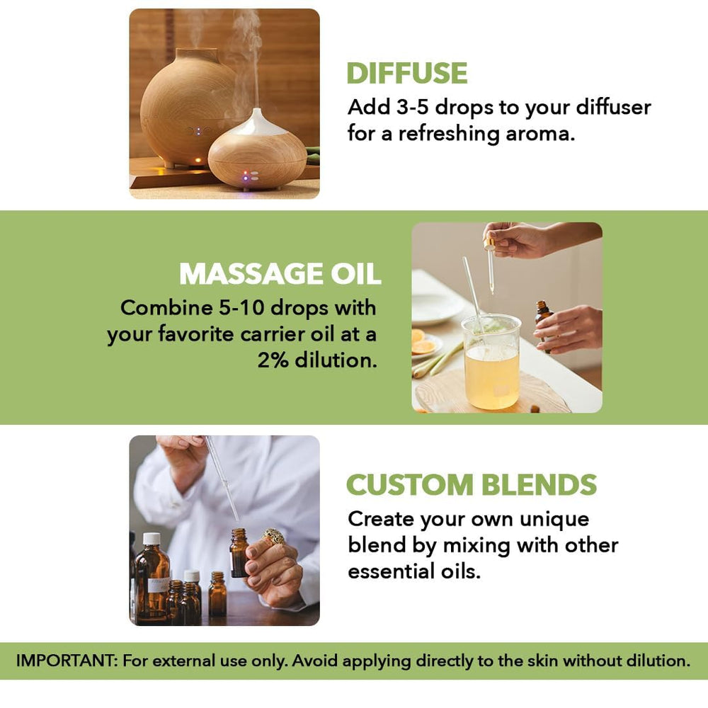 Majestic Pure peppermint oil for candle making adds a crisp note.