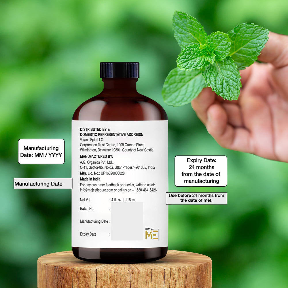 Majestic Pure Peppermint Oil ideal for soap and candle making.