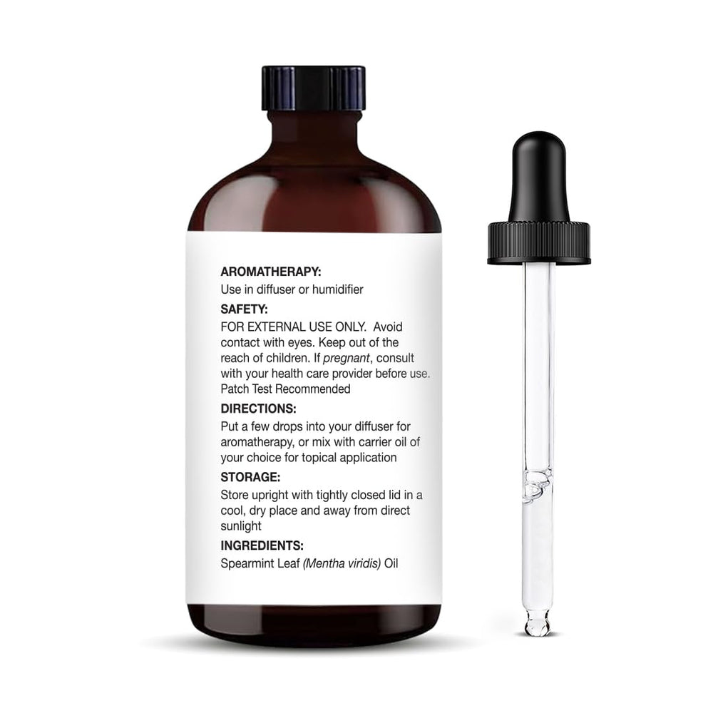 Independent lab tested Majestic Pure Spearmint oil ensures quality and purity.