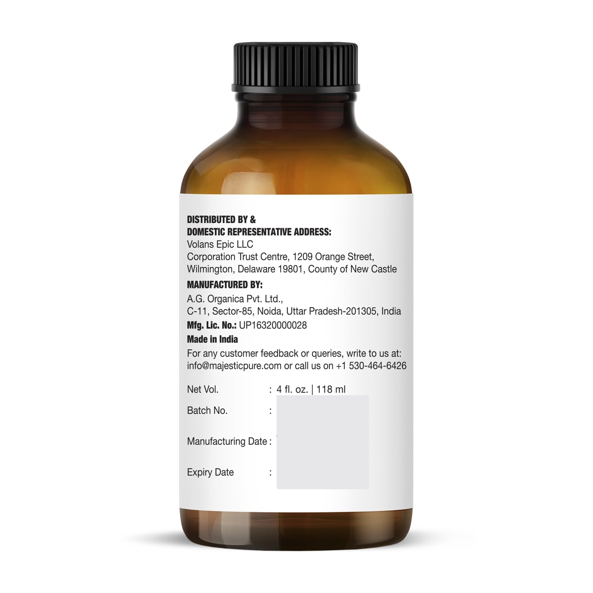Majestic Pure Tea Tree Oil lab-tested quality ensures purity and consistency.