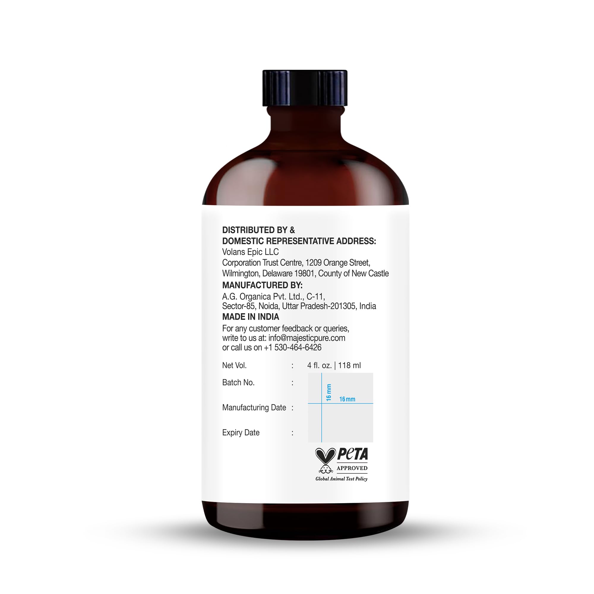 Majestic Pure Wintergreen packaging highlighting premium, lab-tested quality.