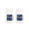 Major Dairy Aid Lactase Enzyme Caplets – Lactose Digestion Support (120 Count)