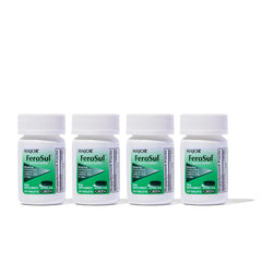 MAJOR Ferosul: tableta frontal de 325 mg, apoyo diario de hierro.