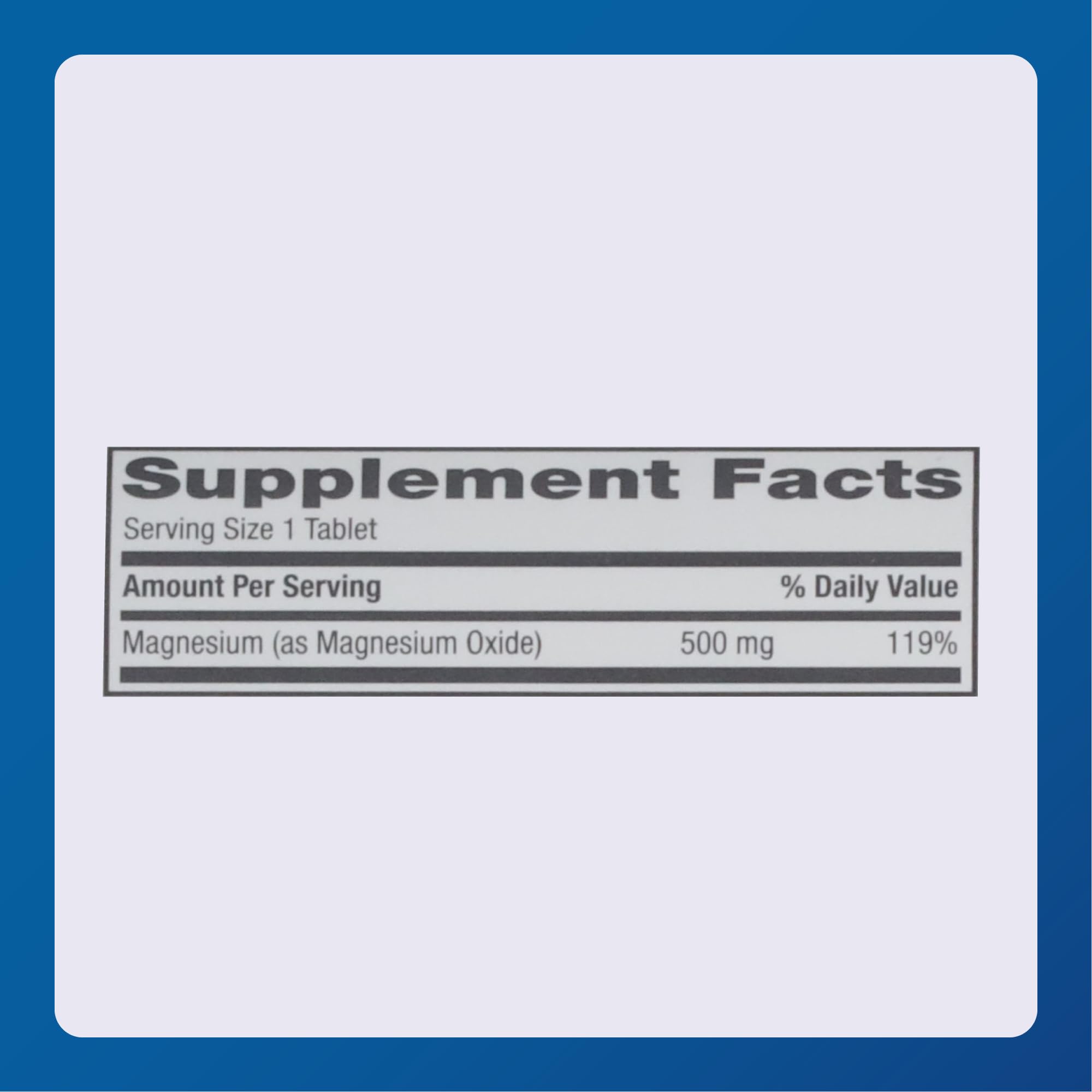 MAJOR Magnesium 500mg two-pack box — value bundle for ongoing supplementation.