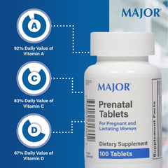MAJOR Prenatal Tablets daily-use image in morning routine context