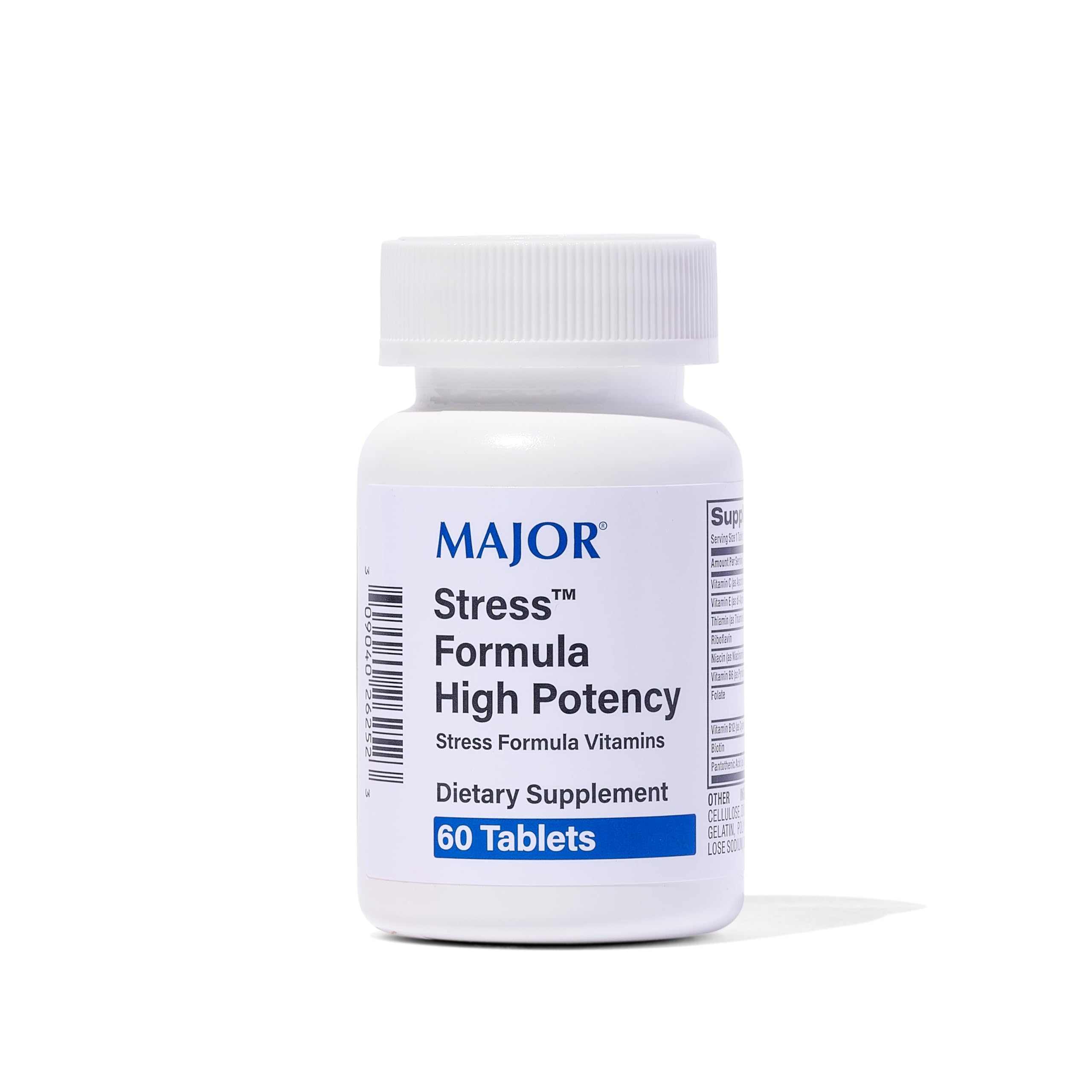 MAJOR Stress Formula bottle front for daily wellness support.